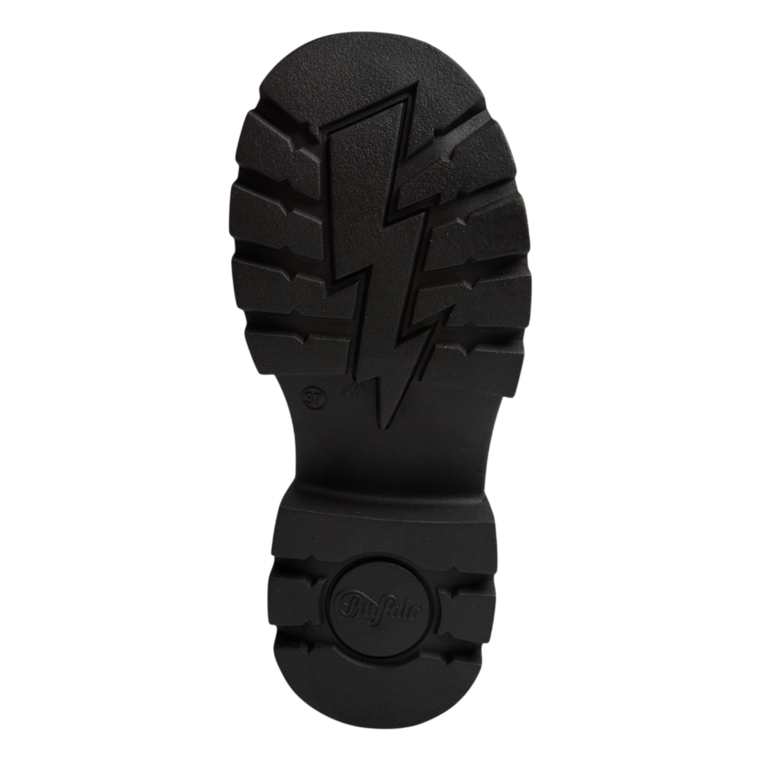 Buffalo Stivali Mave Fold Mid neri