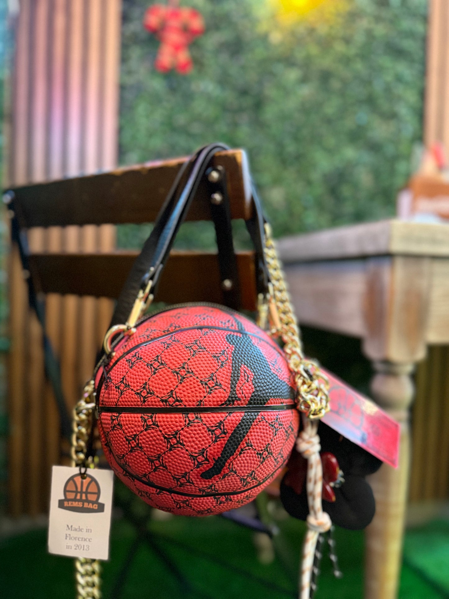 Lady Jordan red charms