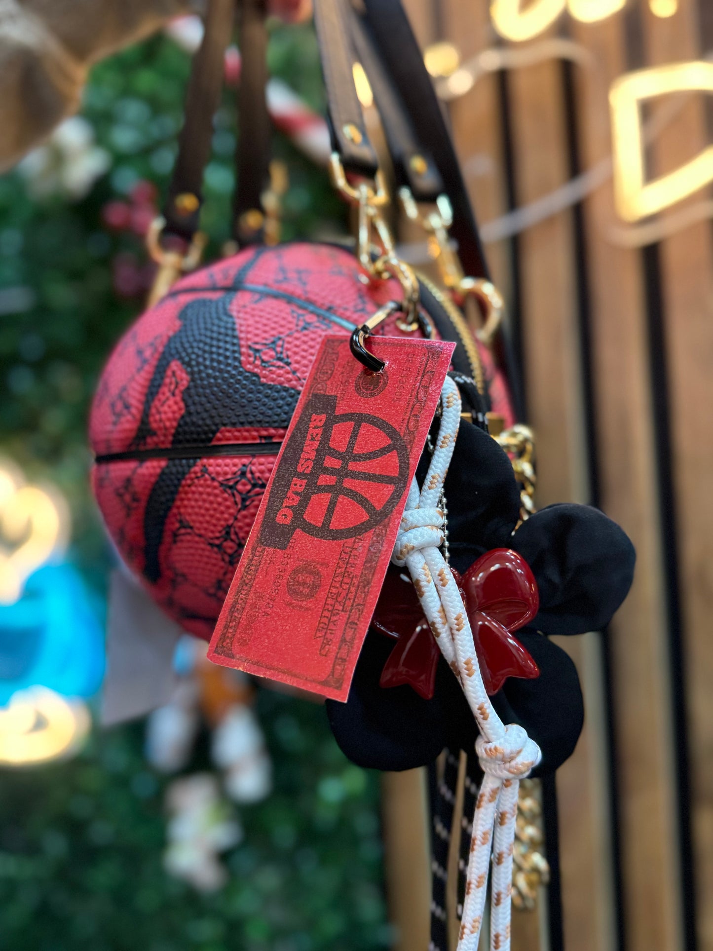 Lady Jordan red charms