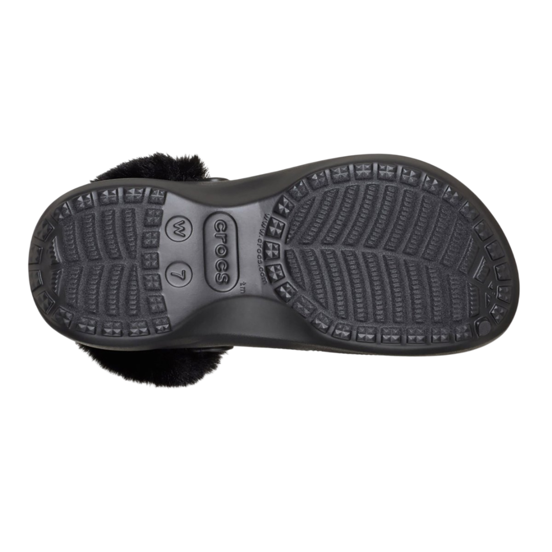 Crocs Classic Platform Fuzz Lined Clog 