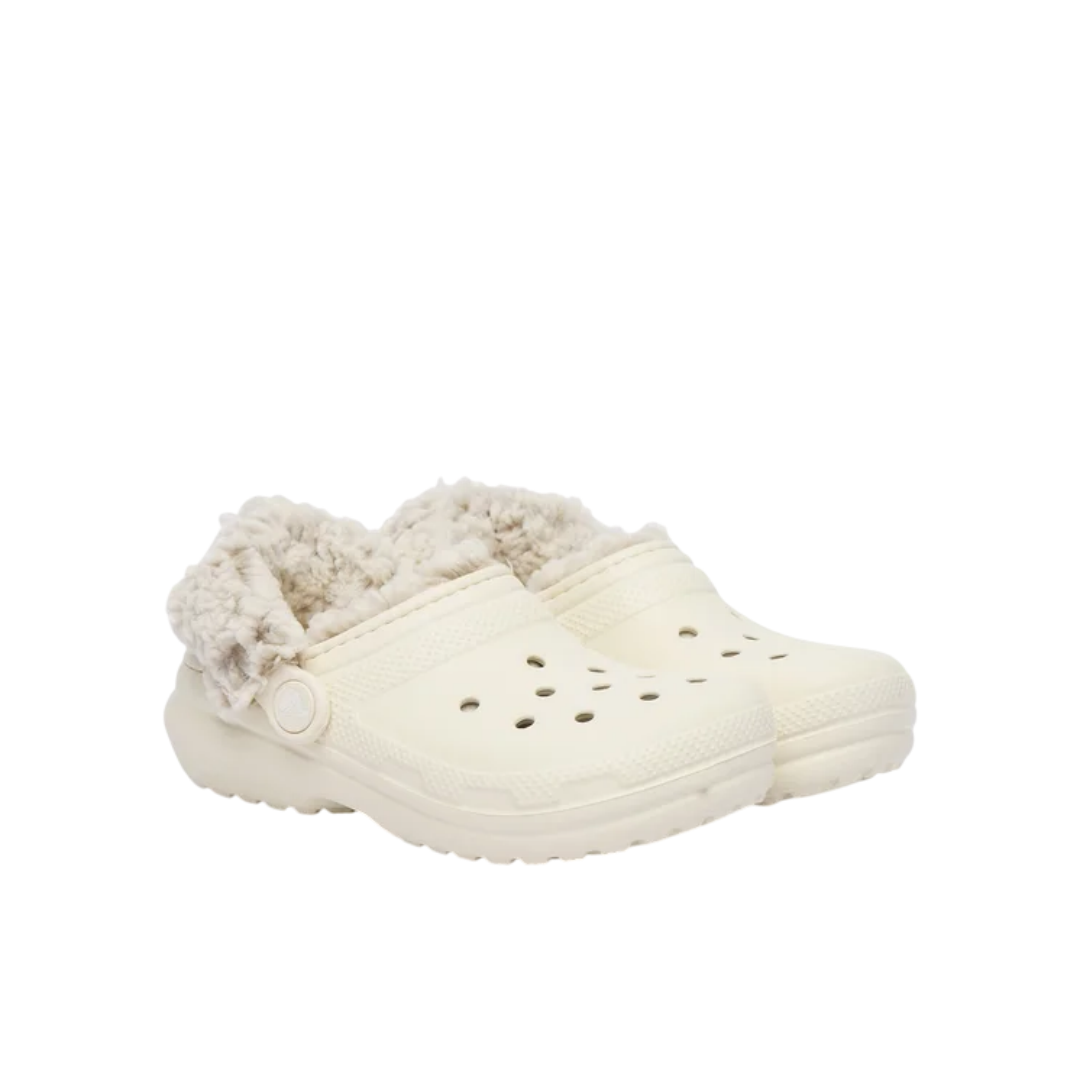 Crocs Classic Fleece Clog Beige 