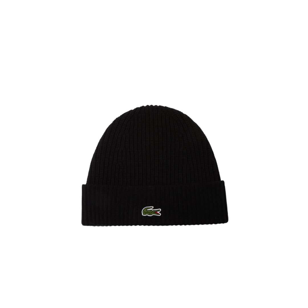 Cappello Lana Lacoste Nero 