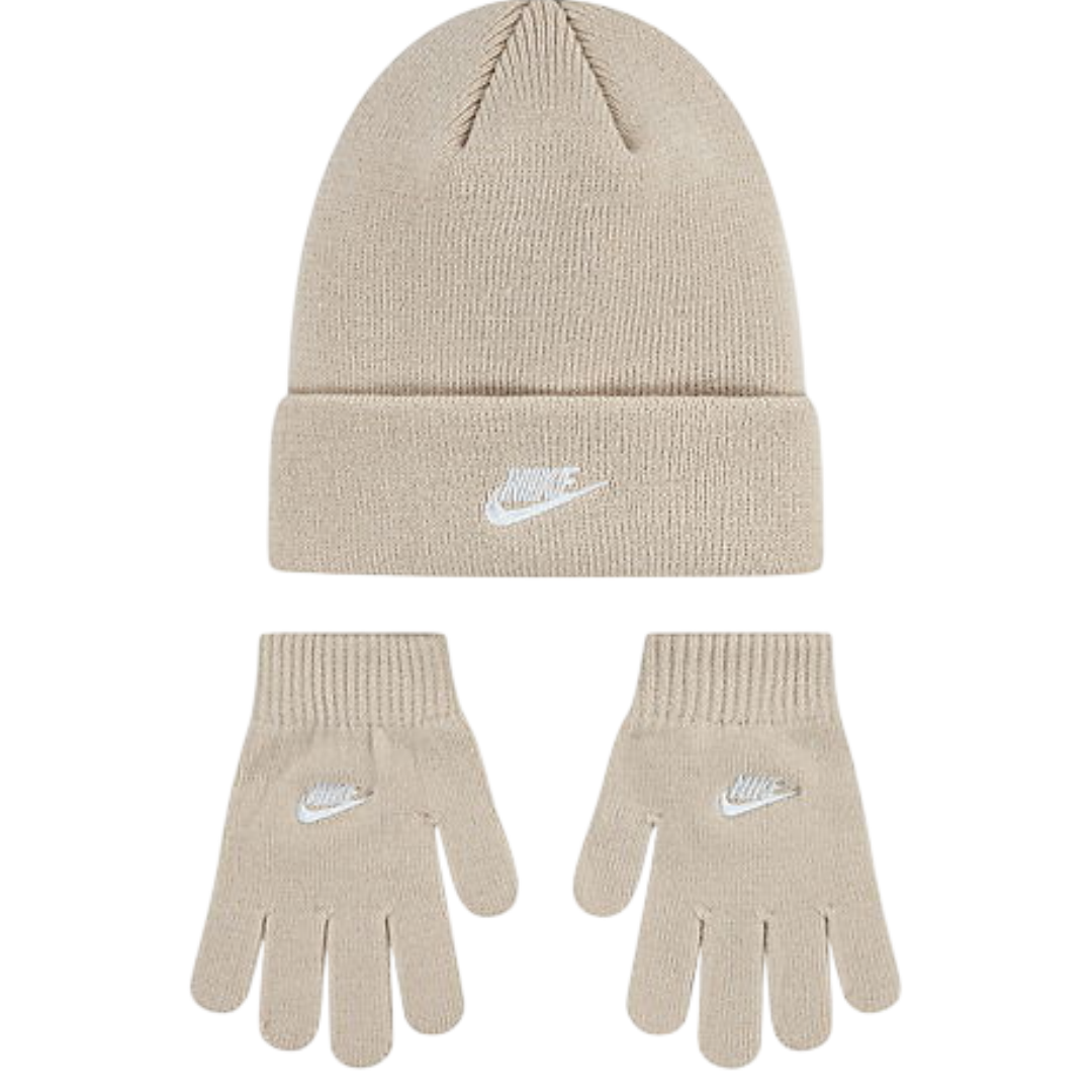nan futura beanie/glove set 
