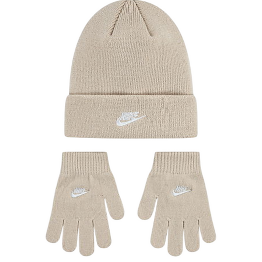 nan futura beanie/glove set 