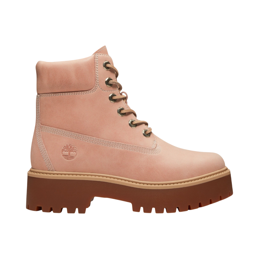 Timberland Stivali in pelle Pink Stone Street 