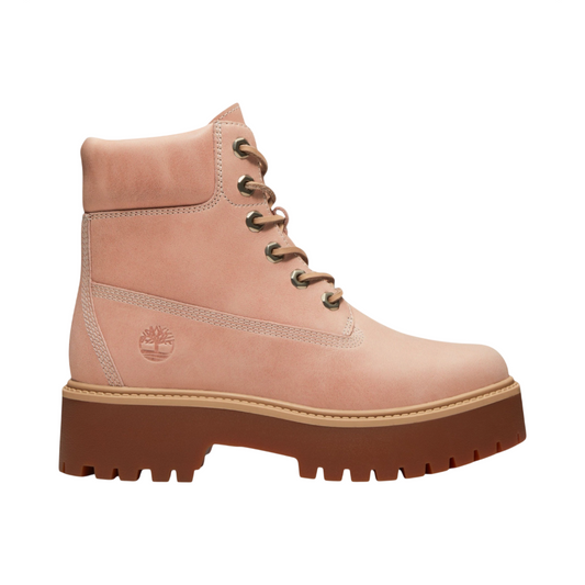 Timberland Stivali in pelle Pink Stone Street 