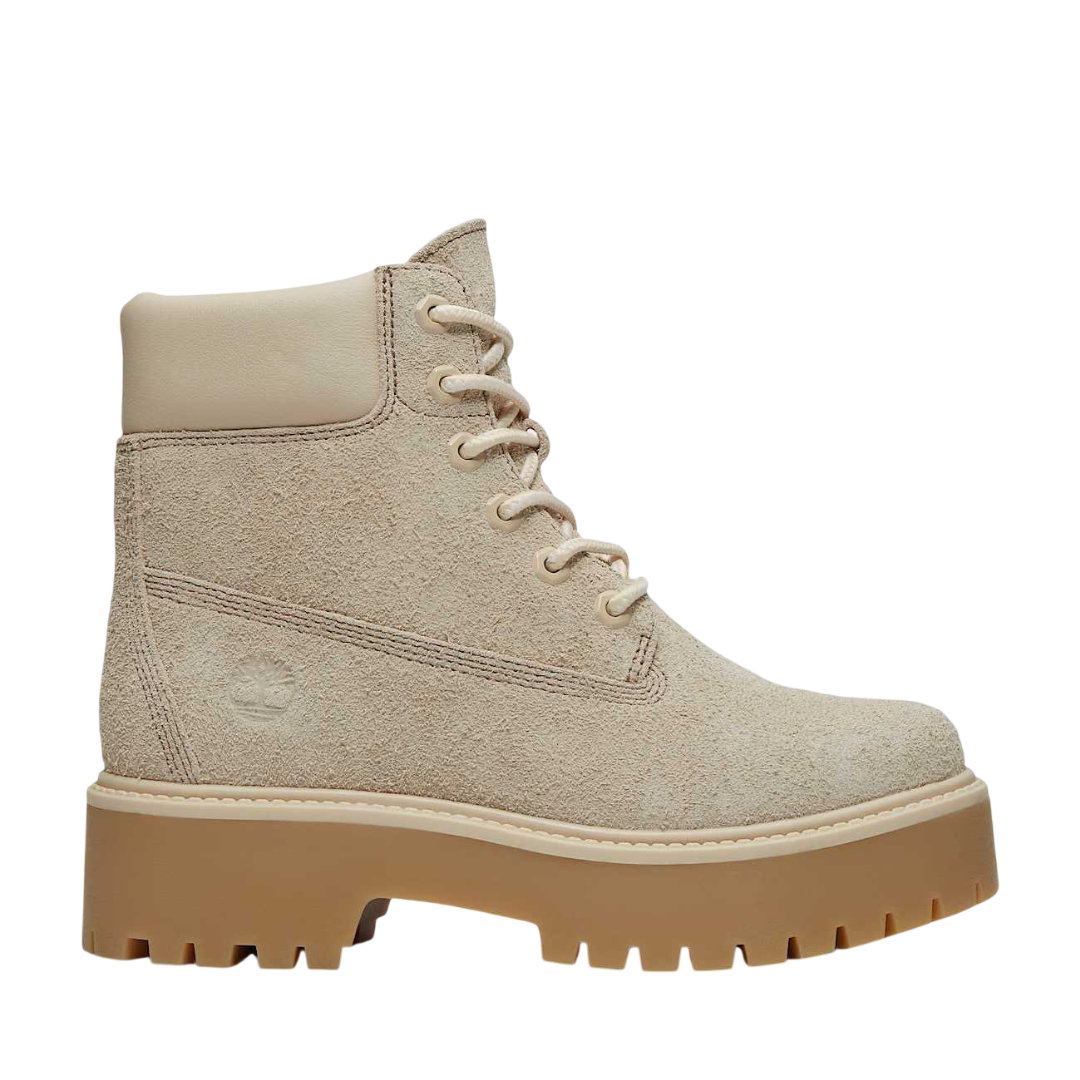 Timberland Stivale con Plateau Stone Street da Donna in beige chiaro<BR/> 
