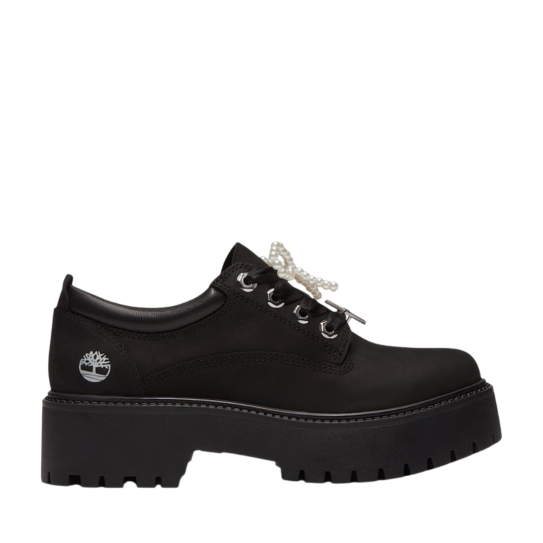 Timberland Scarpa con Plateau Stone Street da Donna in colore nero<BR/> 